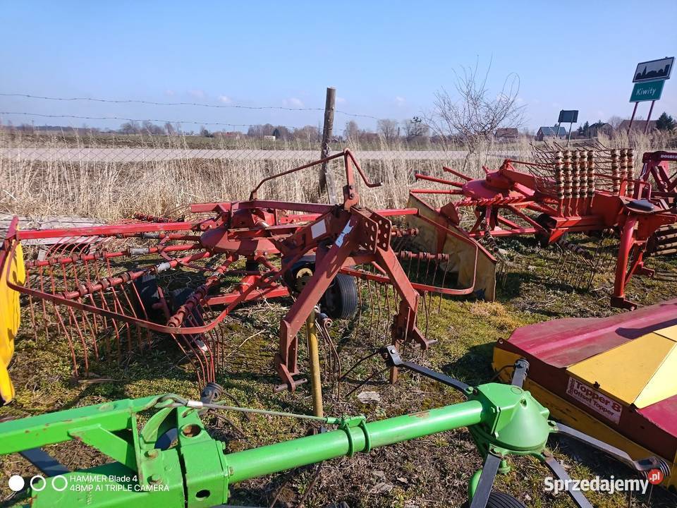 Zgrabiarka claas 780 kuhn Niemeyer fella warmińsko-mazurskie