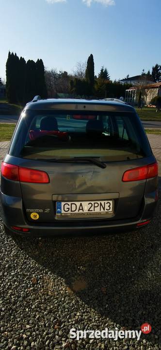 Mazda 2 na dojazdy do nauki niskie spalanie poduszka powietrzna 2 pomorskie Bałdowo