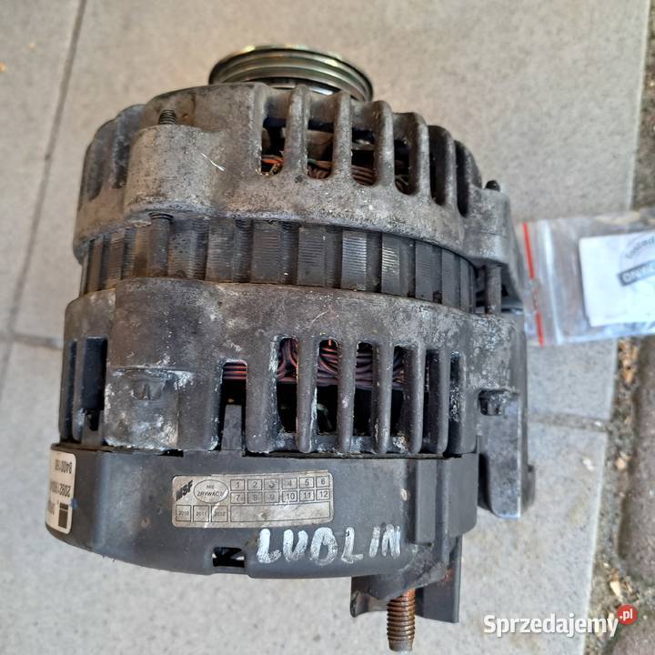 LUBLIN 3 ALTERNATOR DR30A 12V 105A na pasek Rok produkcji 1998 Warszawa