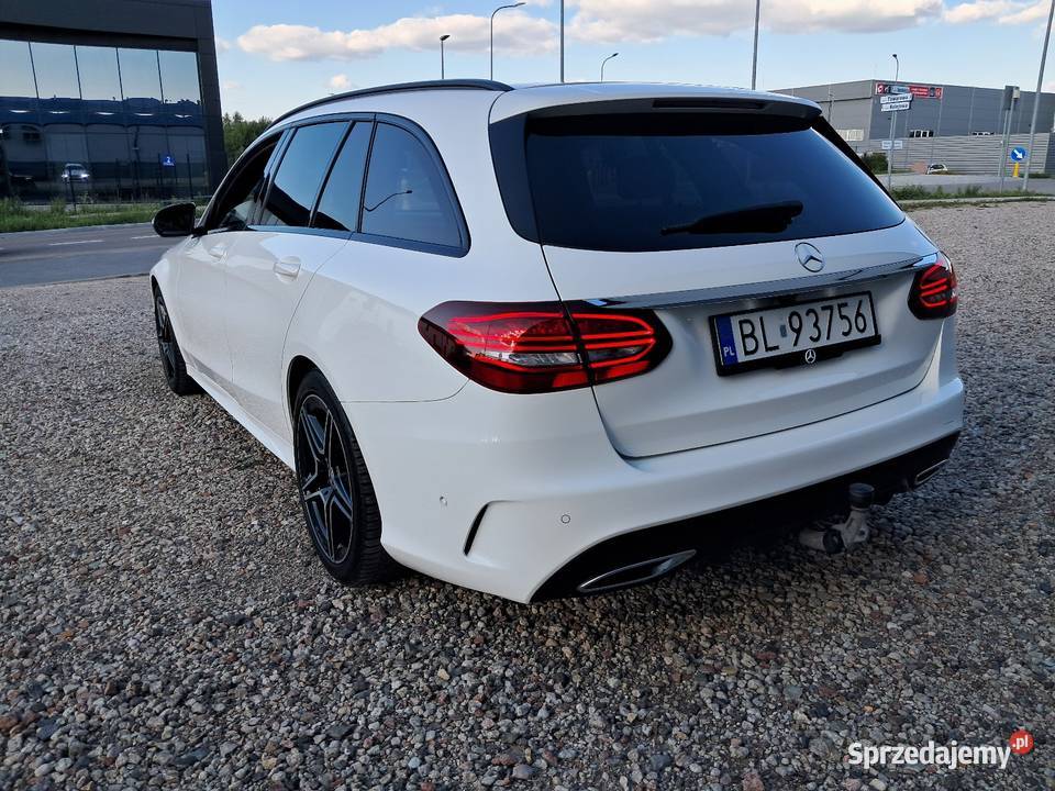 Mercedes C klasa Amg RadarVirtualHak asystent pasa ruchu
