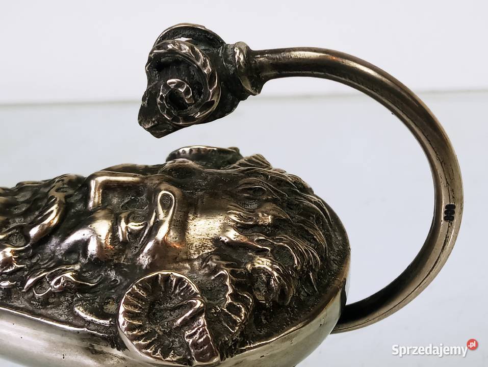 Lampka Oliwna Mefisto Srebro pr 800