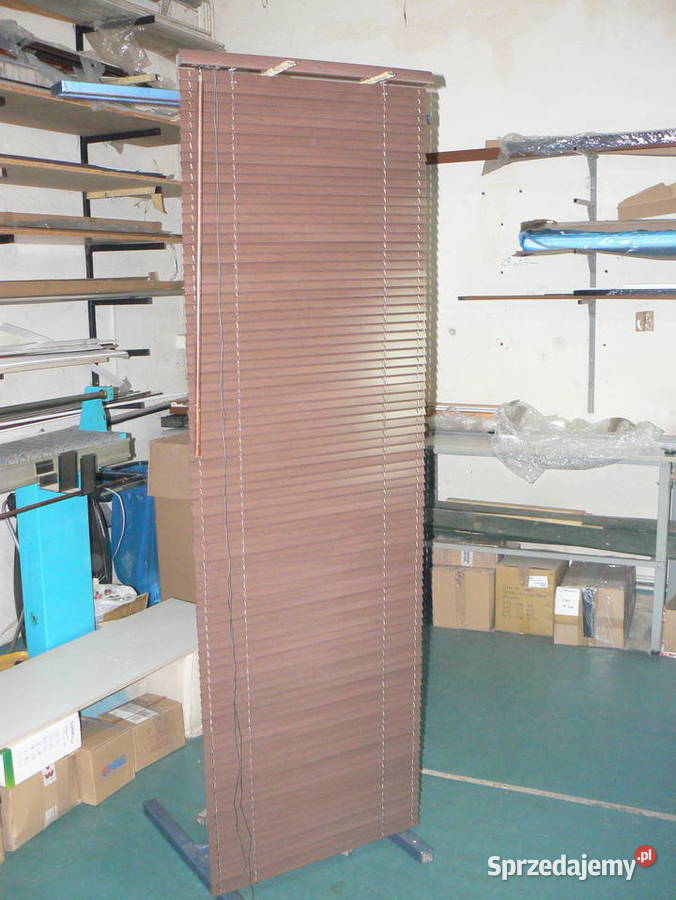 żaluzja drewniana 63x200 lewa Warszawa