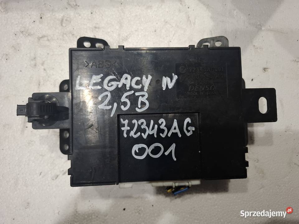 SUBARU LEGACY IV moduł sterownik 72343AG001 Wyposażenie elektryczne Kielce sprzedam