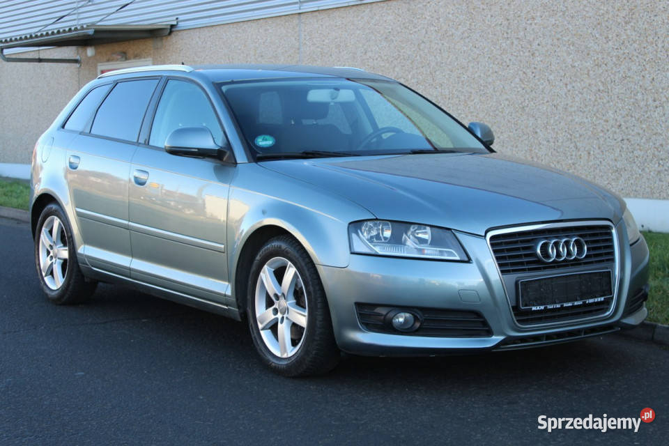 Audi A3 Sportback Benzyna Sportbec 164 Zadbana elektrochrom. lusterko wst. Lubań