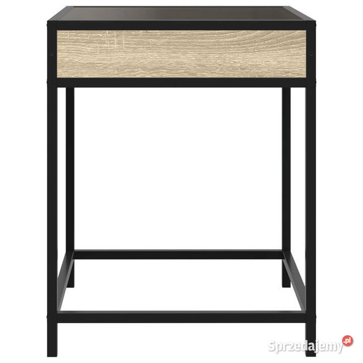Stolik nocny z LED Infinity dąb sonoma 40x40x51 Warszawa