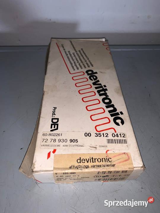 DEVItronic 40W 220440V 10 stC 250mm IP55 Warszawa sprzedam