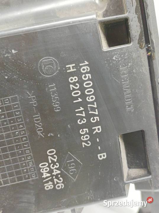 OBUDOWA FILTRA POWIETRZA 165009775R 10 TCE Dacia