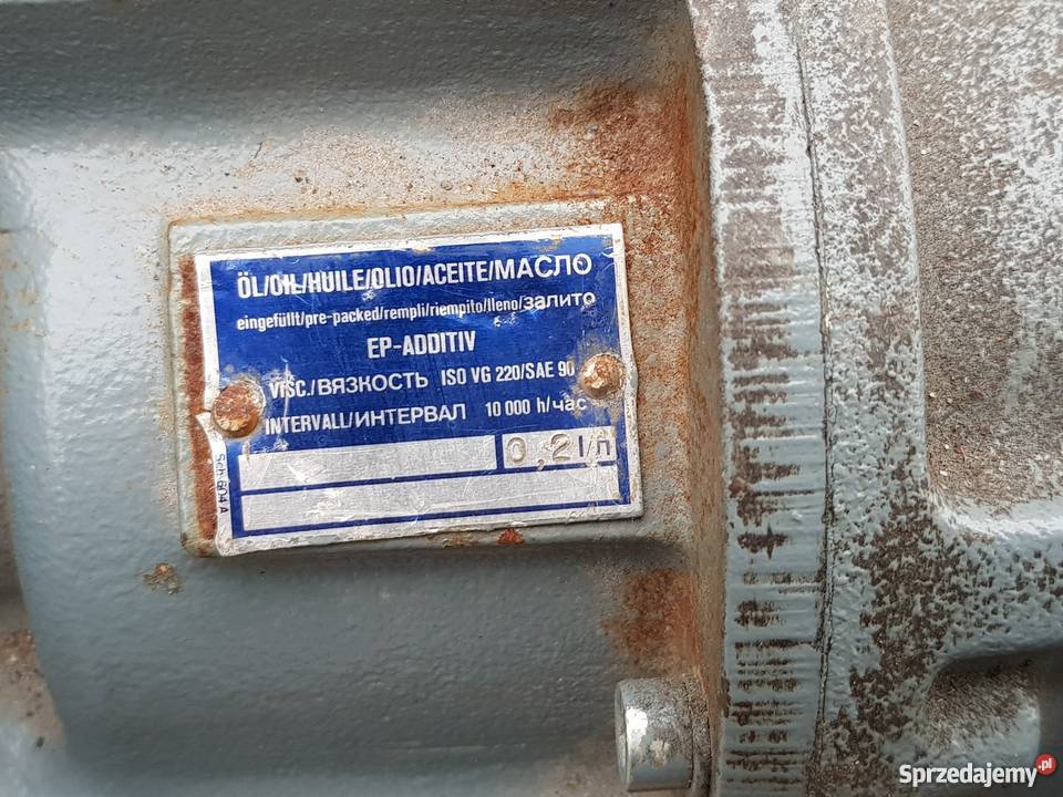 Motoreduktor 04KW 160200 V Eberhard Bauer SN1A