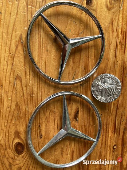 Emblematy MERCEDES w124 lubuskie Gorzów Wielkopolski sprzedam