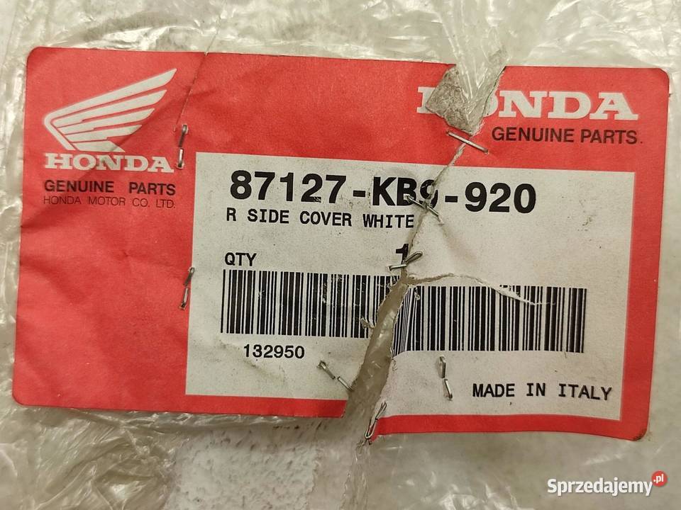NAKLEJKA 125R HONDA 87127KB9920 Emblematy
