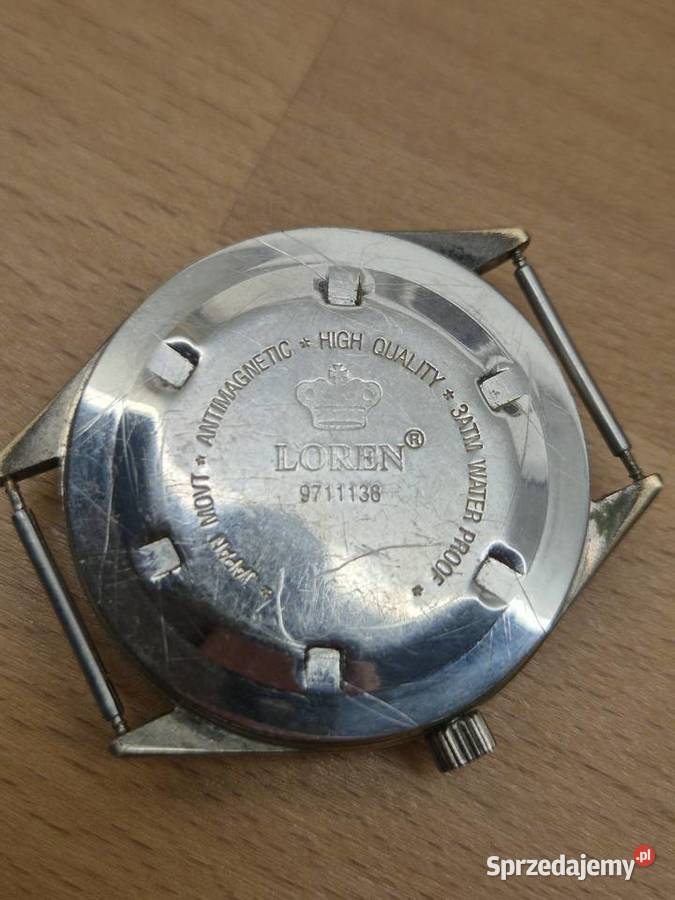 Meski zegarek Loren Chorzów