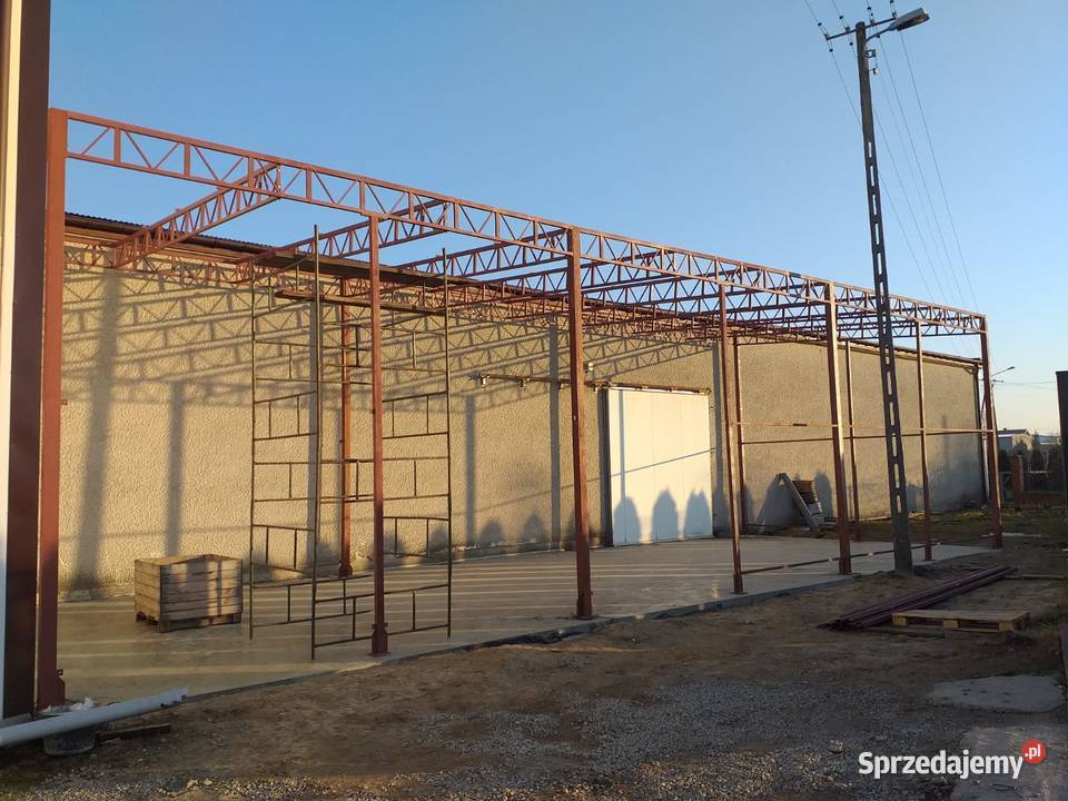 Konstrukcja Stalowa 6x24 Hala Wiata Magazyn