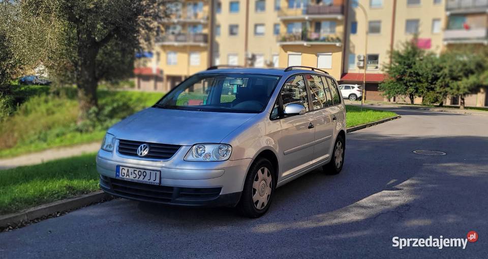 VW Touran 19 TDI stan bez korozji manualna Tczew sprzedam