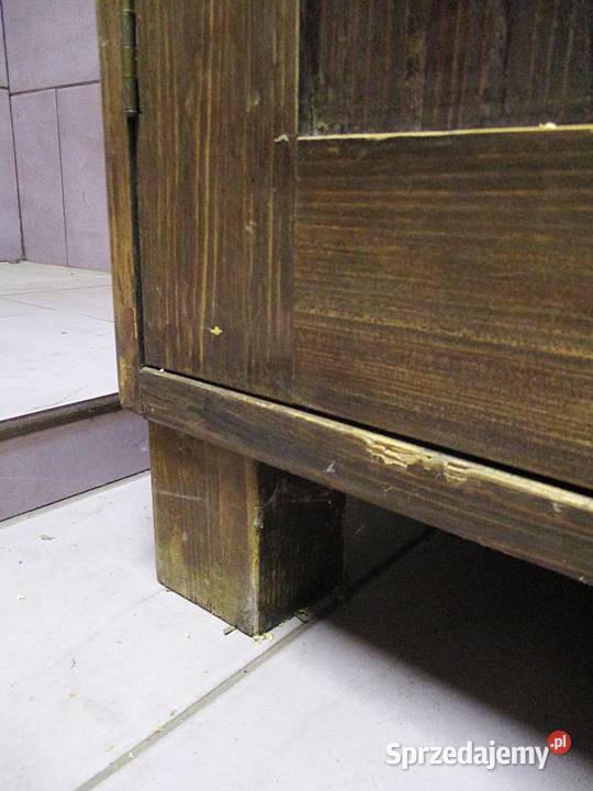 Stara Drewniana Komoda Szafka Bufet Pomocnik Nieporęt