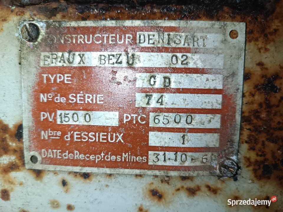 Przyczepa skorupowa wywrotka świętokrzyskie Busko-Zdrój