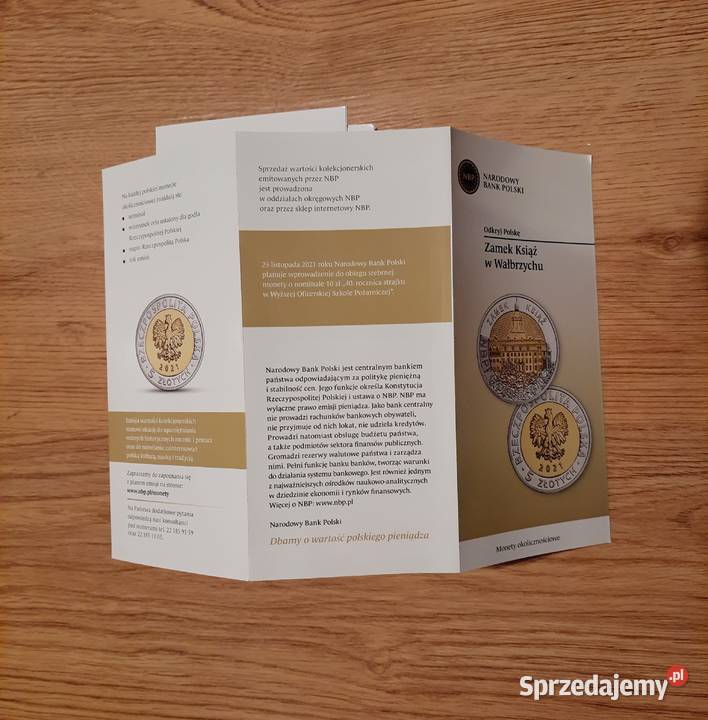 Odkryj Polskę Zamek Książ w Wałbrzychu Folder mazowieckie Warszawa