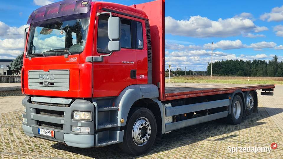 MAN TGA 26390 PLATFORMA dł 810 m KLIMATYZACJA Radom