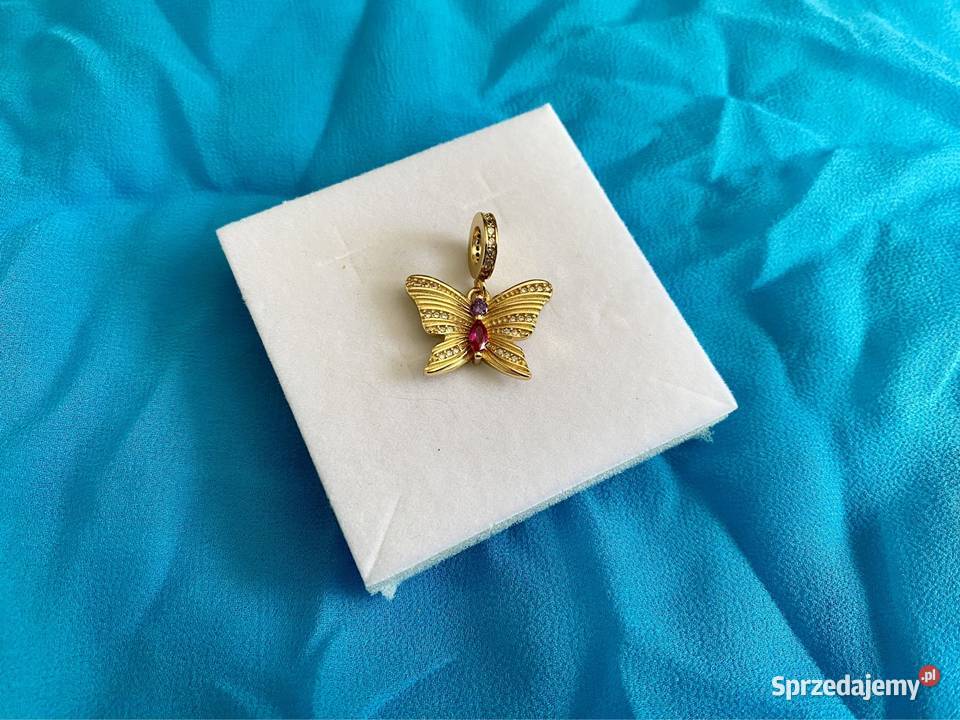 nowa pozłacana zawieszka charms beads potężny Gdynia