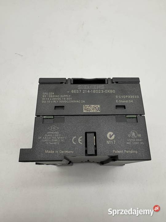 Siemens 6ES7 2141BD230XB0 CPU 224 ACDCRLY mazowieckie