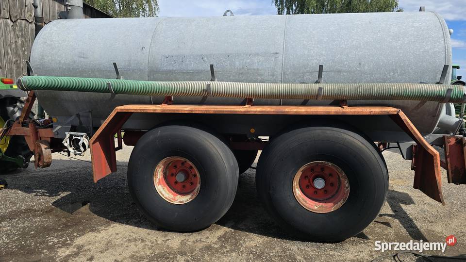 Beczkowóz 10000 beczka asenizacyjna joskin 14000 nieuszkodzony Brzeziny