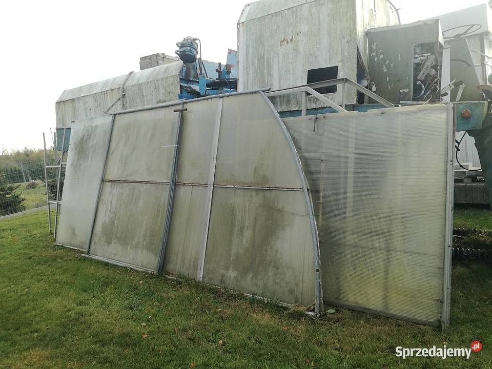 Konstrukcja Hali Łukowej Namiotowej 8x12 Wiata Żarska Wieś