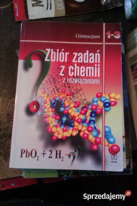 zbiór zadań z chemii antykwaryczne Warszawa