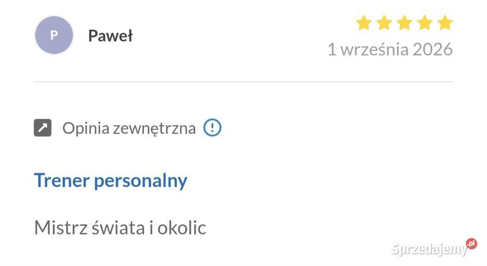 Treningi personalne treningi w parach darmowa Sosnowiec