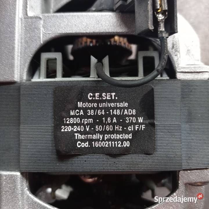 SILNIK CESET MCA 3864148AD8 370W INDESIT ARISTON zachodniopomorskie Kamień Pomorski