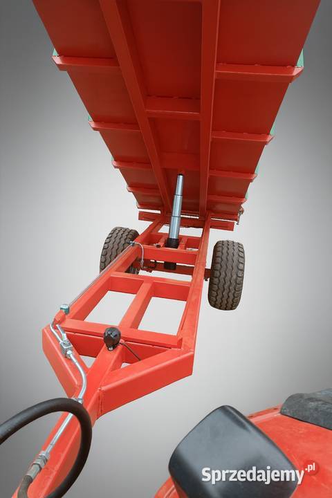 Przyczepa wywrotka jednoosiowa Poniatowa