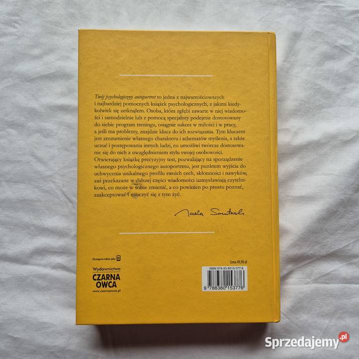 Twój psychologiczny autoportret Książki naukowe i popularnonaukowe