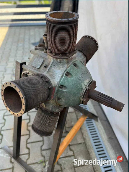 Silnik radialny Kinner R55 z lat 40 Wieliczka