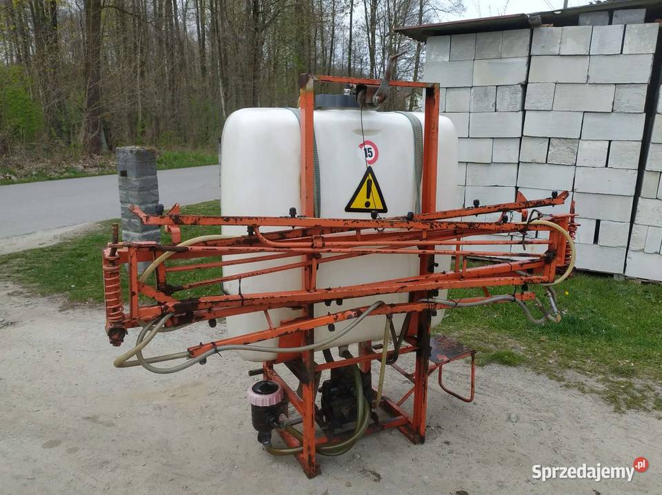 Opryskiwacz 400l 10m lance beczka cała kompletny nieuszkodzony Szczucin