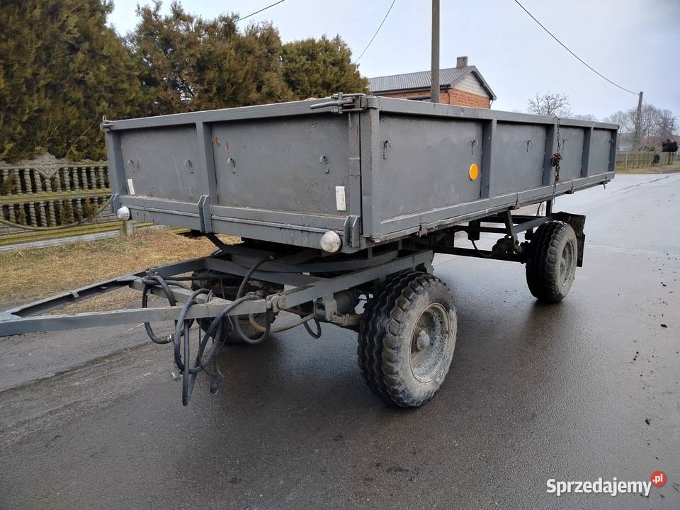Sprzedam przyczepy wywrotki na bokinie Autosan Wieczyn sprzedam