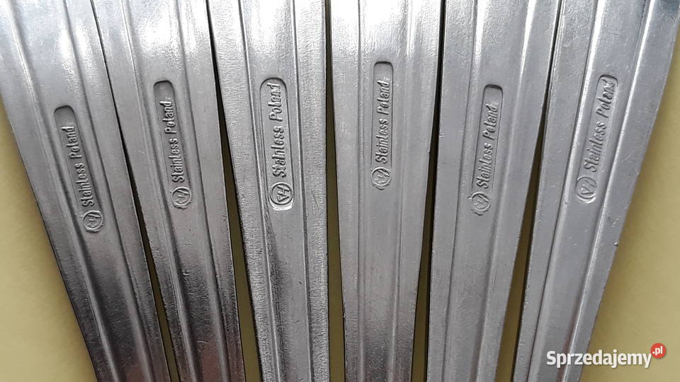 Łyżeczki do herbaty SATURN sztućce PRL śląskie Dąbrowa Górnicza sprzedam