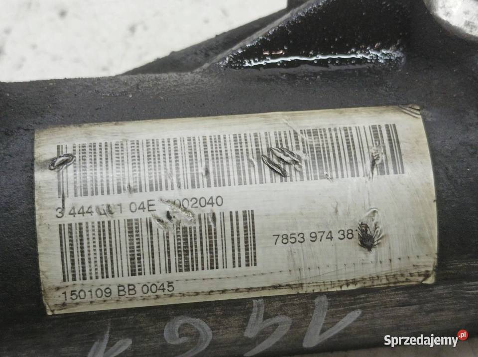 MAGLOWNICA PRZEKŁADNIA EUROPA 7853974381 Bmw X3