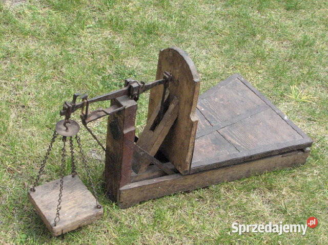 Waga z czasów l wojny antyk Nowa Sól