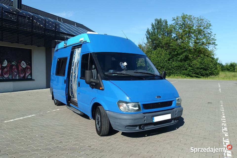 KAMPER Ford Transit 20TDDi 6os łazienka kuchnia Lublin sprzedam