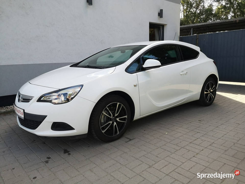 Opel Astra 14 16V 120 GTC Klima Parktronic VAT marża dolnośląskie Strzegom