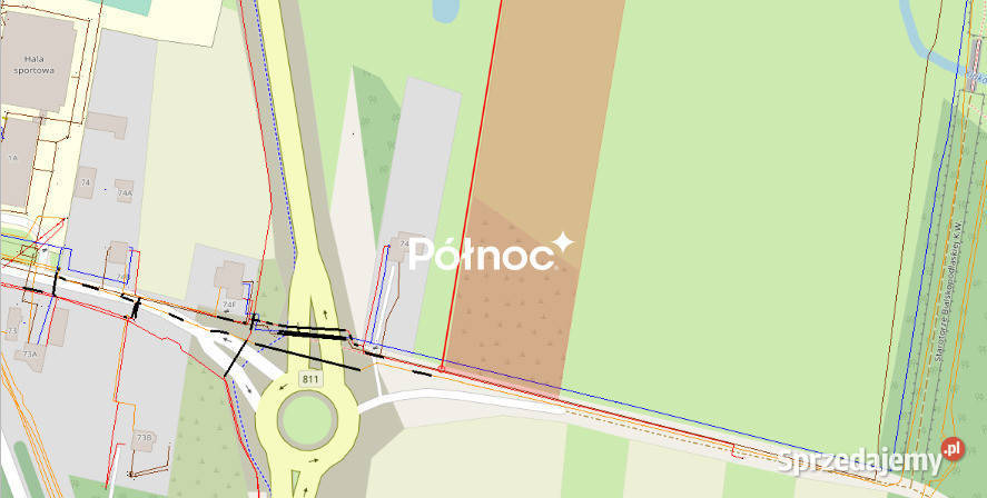 Działka budowlana w Ciciborze Dużym 1400m2 Cicibór Duży