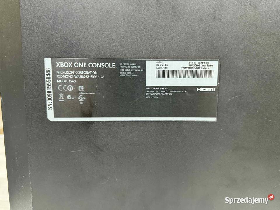 Konsola Xbox One 500 GB Elbląg