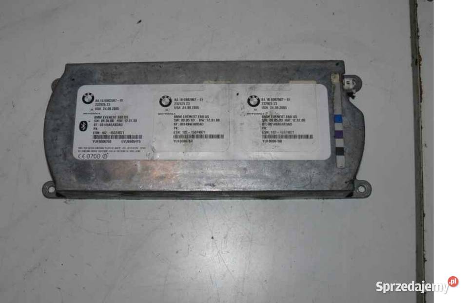 BMW 5 E60 E61 MODUŁ STEROWNIK BLUETOOTH 6982056 małopolskie Wielkie Drogi