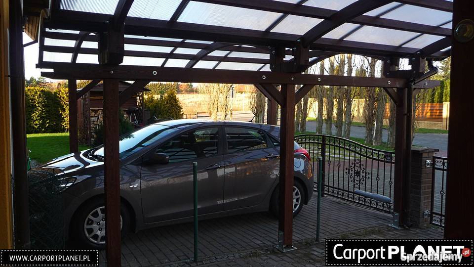 Wiaty samochodowe wiaty garażowe wiaty na wielkopolskie Poznań