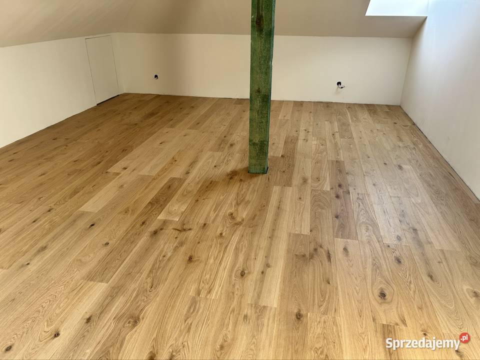 Deska dębowa 11x150x1330 Rustic Lakier Neutral Rzeszów sprzedam