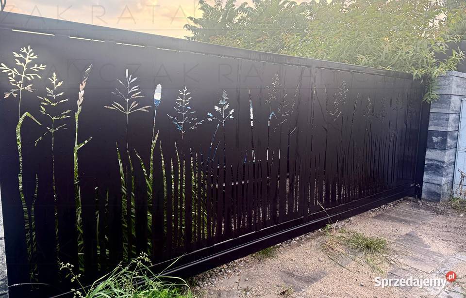 Ogrodzenia z blachy ciętej CNC Bydgoszcz