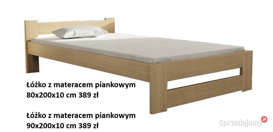 Łóżko Materac 80x200 90x200 Hotelowe Dom i Ogród