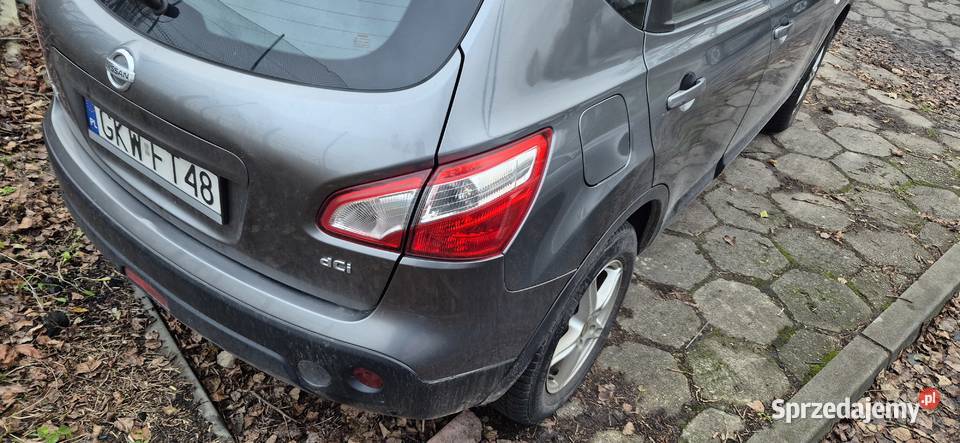 Nissan qashqai 20dci 4x4 uszkodzony silnik aluminiowe felgi Kwidzyn