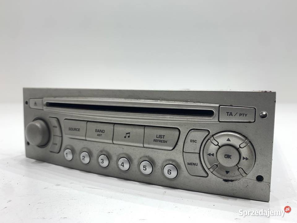 RADIO CITROEN C3 PICASSO 9666967877 ODTWARZACZ osobowe