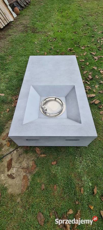 Stolik z biokominkeim gazowym Kominki gazowe Hucisko