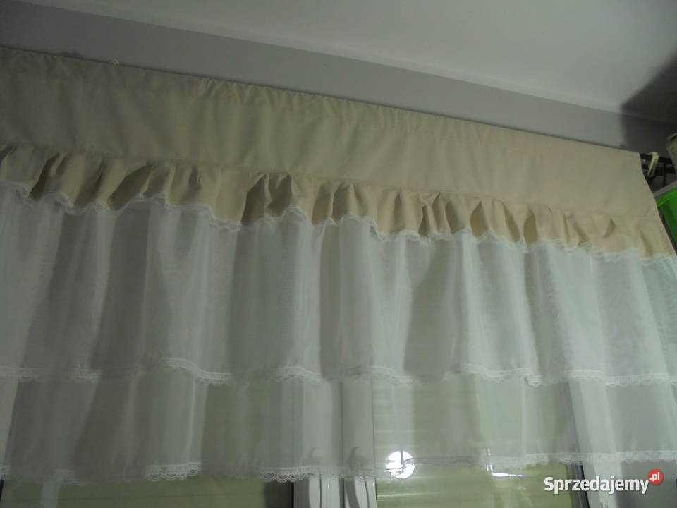 firanki zazdrostki lambrekiny szyte na dowolny kujawsko-pomorskie Włocławek