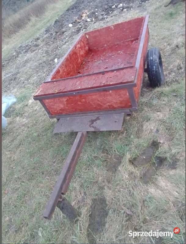 Przyczepka do traktora quada przyczepka do dzika Halinów